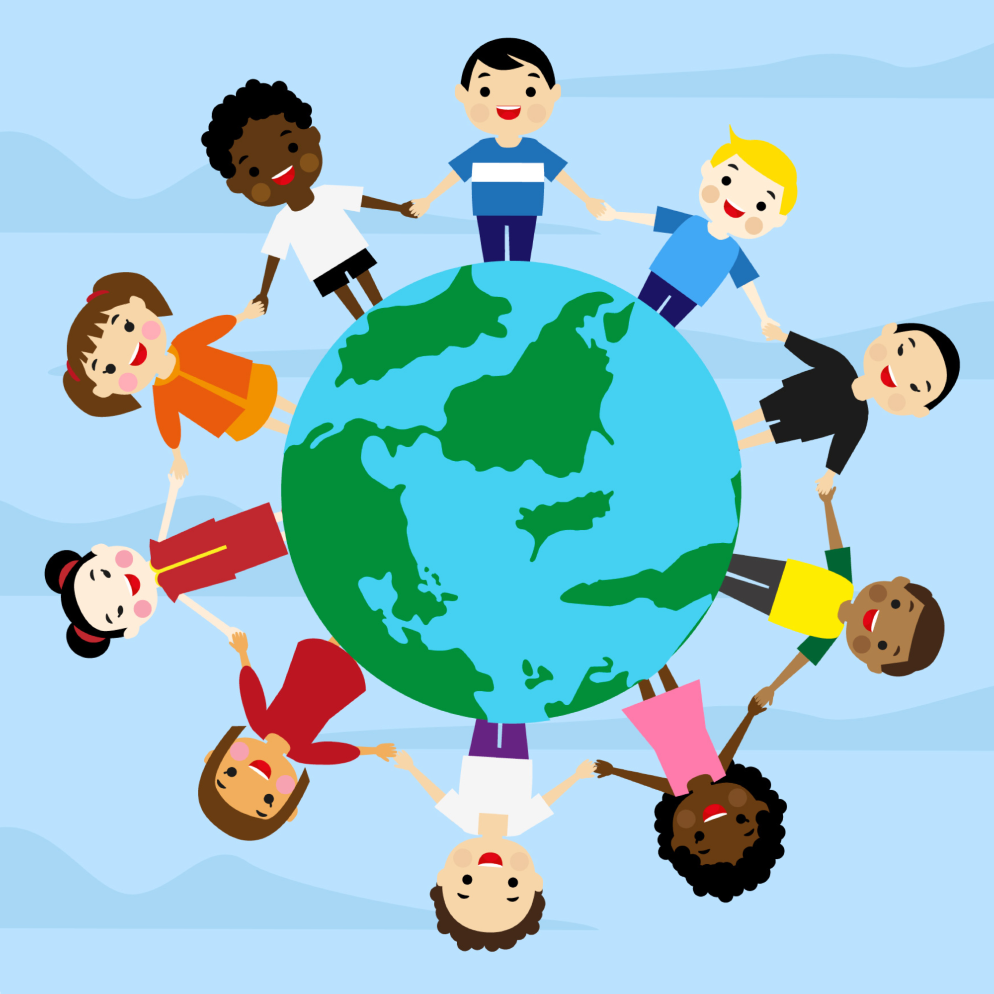 Children learning together